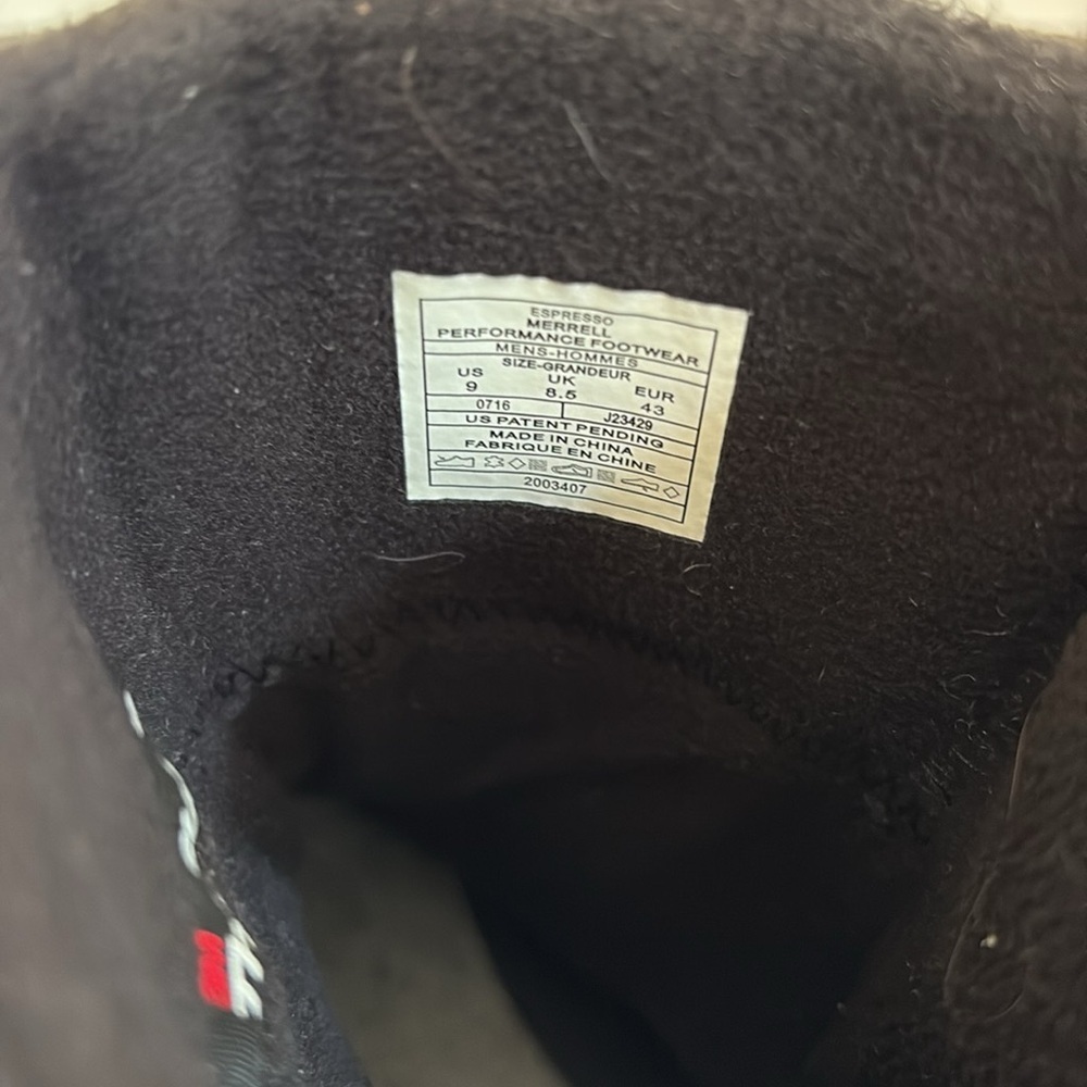 Merrell Fullbench Thinsulate Side Zip Tactical Me… - image 8